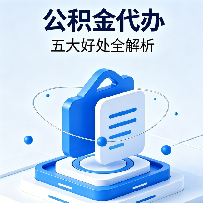 鹤壁公积金代办到底值不值？这5大好处让你少走弯路